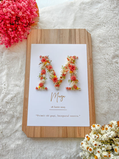 Inițială Forever in Bloom 30x40