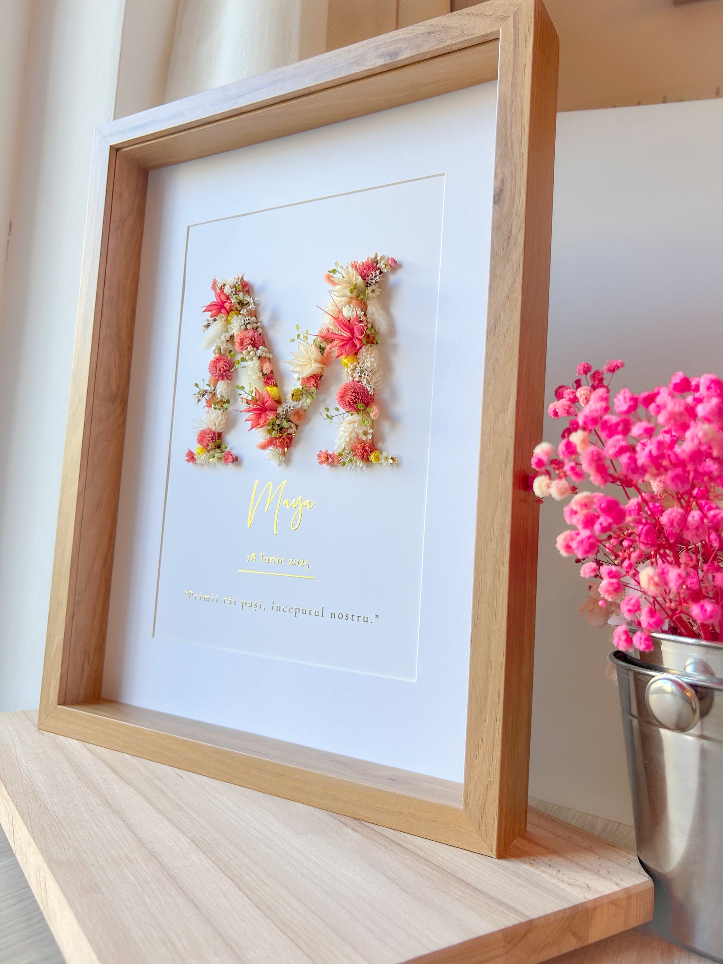 Inițială Forever in Bloom 30x40