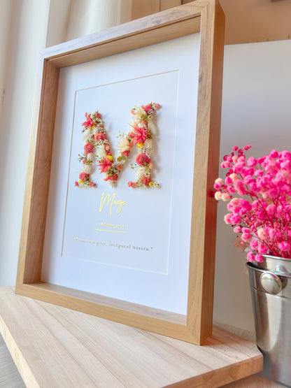 Inițială Forever in Bloom 30x40