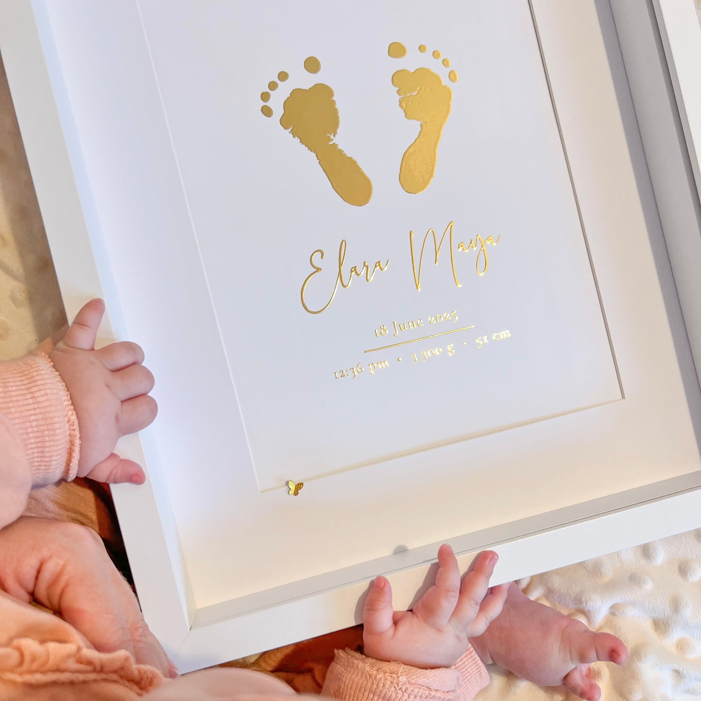 Pași de Aur: Amprenta de Bebeluș