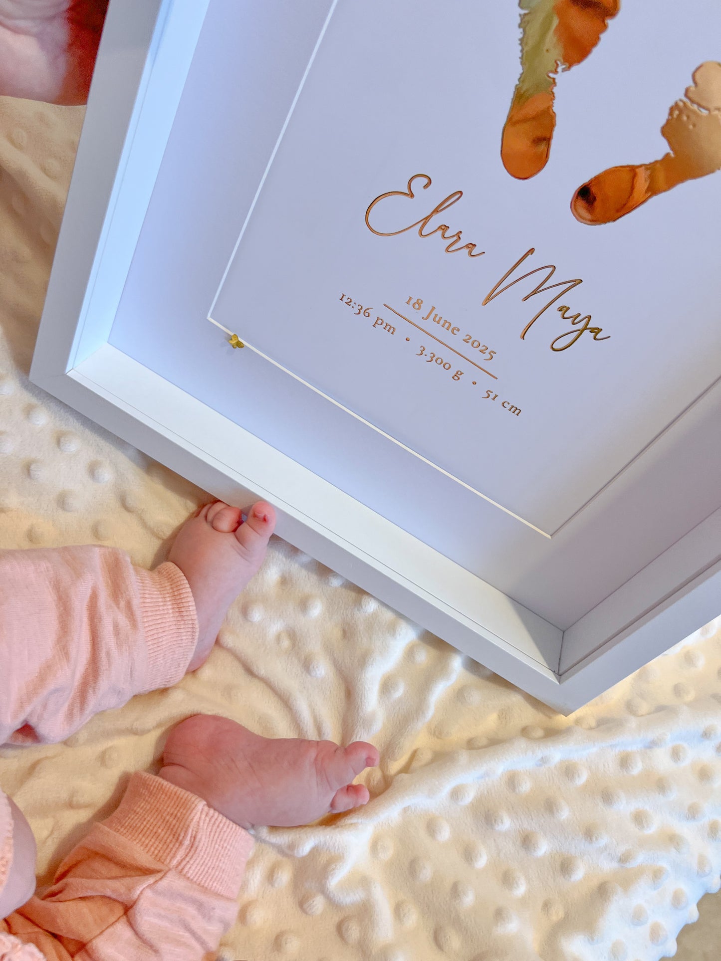 Pași de Aur: Amprenta de Bebeluș