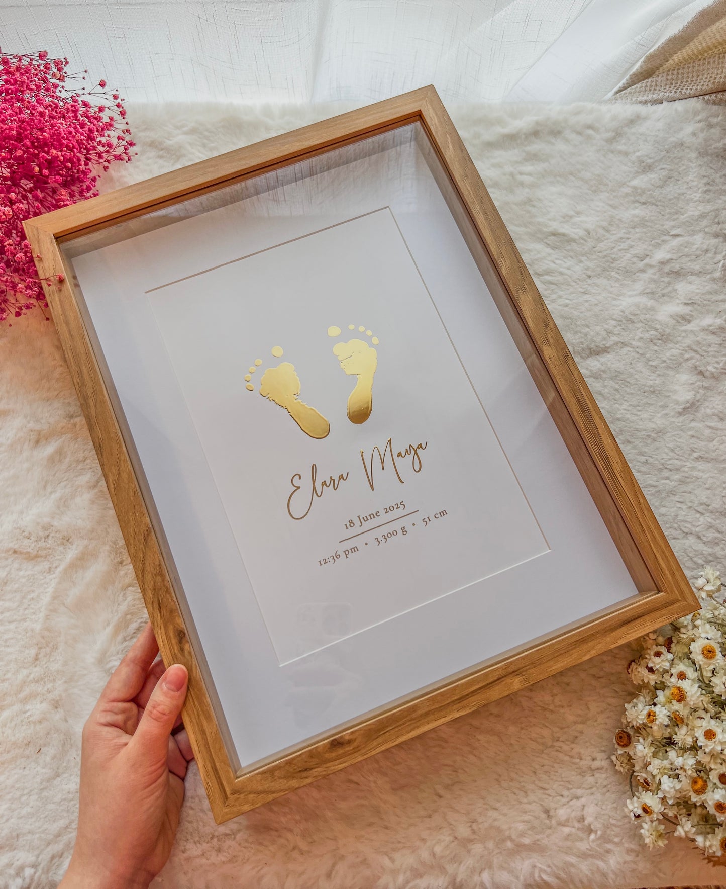 Pași de Aur: Amprenta de Bebeluș