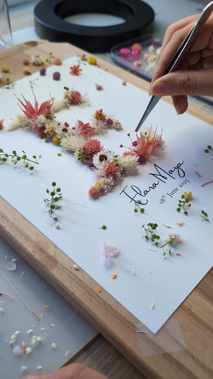 Inițială Forever in Bloom 30x40